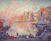 The Port of Saint-Tropez (mk09) Paul Signac